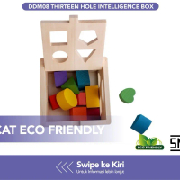 Mainan Edukasi Anak - Thirteen Hole Intelligence Box DDM08