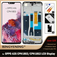 New Original For OPPO A3S CPH1853 LCD Display Screen Touch Digitizer Assembly For OPPO A3S CPH1803 With Frame Replace