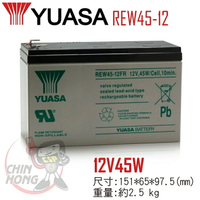 【CSP】UPS YUASA湯淺 REW45-12 兒童車用電池 兒童電動車 兒童車 用電池