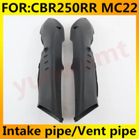 Motorcycle Air Intake Tube Duct Cover Vent pipe Fairing For CBR250 CBR250RR CBR 250R NC22 MC22 1990 1991 1992 1993 1994