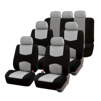 Universal Car Seat Covers Fabric 7-Seater Full Vehicle 13pcs