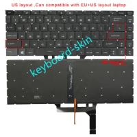 New US keyboard backlit for MSI GS65/ GS65 8RF-012CN/GS65 8RE-014CN Stealth GS65VR MS-16Q2 GF65 GF65 Thin 9SD 9SE 10SD 10SE