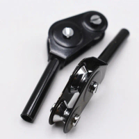 Boat Fishing Rod Trolling Rod Double Visual Anchor Fishing Rod Single Pulley Top Ring Guide Ring Gui