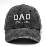 New Dad Gifts 2025 First Time Dad to be Hat Adjustable Baseball Cap