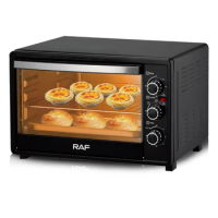 Large Capacity Countertop 48L Pizza Toaster Oven Electric Convection Oven with Rotisserie