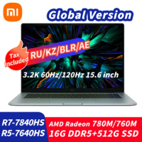 Xiaomi Redmi Book Pro 15 2023 Laptop Ryzen 7 7840HS/Ryzen 5 7640HS 3.2K 120Hz HDR 15.6" 16G DDR5+512G SSD Notebook Windows 11 PC