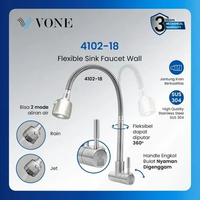 VONE 3202-22 Keran Kran Air Angsa Sink Wastafel Cuci Piring Dapur 4102-18