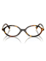 กรอบแว่นผู้หญิงรุ่น MIUMIU-0MU01XV-VAU1O1 สีกละและน้ำผึ้ง