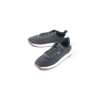 Sepatu HUGO BOSS TITANIUM RUNN BLACK SNEAKER 100% ORIGINAL 41