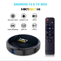 IGRARK HK1 Smart Tv Box Android 12 4G 32Gb 64Gb Wifi 2.4G&amp;5.8G 4K Hd Youtube Usb 3.0 Google Play Bluetooth Receiver Media Player
