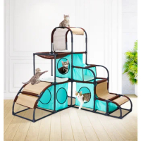 pet Cat Climbing Tower Kit Cat Furniture Cat Tree