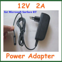 High Quality 12V 2A Wall Charger EU US plug for Microsoft Surface RT 10.6 Tablet PC Power Supply Adapter