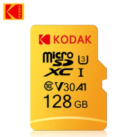 KODAK Original Micro SD 64GB 32GB Memori Memory Card C10 TF MicroSD Cards SDXC 128GB 256GB 512GB U3 4K For Phone Drone Camera