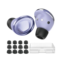 【AHAStyle】三星Samsung Galaxy Buds 2 Pro 耳機記憶綿耳塞 黑色 SML 3組入