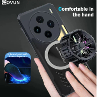 Sarung Telefon Pelesapan Haba Logam, Sesuai untuk VIVO X100S, VIVO X100, X100 X90 Pro, X90S, X90, X8