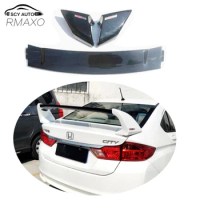 For City Spoiler 2015-2018 honda City FD2 Spoiler 3DCK ABS plastic Material Car Rear Wing Color Rear Spoiler