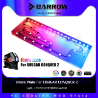 Barrow Distro Plate For COUGAR CONQUER 2 Case Support Waterway Board Reservoir Water Tank Pump For PC Cooling CRZFT-SDB