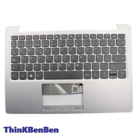 ES Spanish Mineral Gray Keyboard Upper Case Palmrest Shell Cover For Lenovo Ideapad S130 11 130S 11IGM 120S 11IAP 5CB0P23854