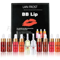 Korea Glow BB Lips Ampoule Serum Starter Set Semi-Permanent BB Lip Gloss Tinted Pigment Lasting Moisturizing For Lip Care