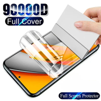 ฟิล์มไฮโดรเจลแบบด้าน, ฝาครอบเต็ม, สำหรับ Realme Note 60, 50, Narzo 70, Turbo 70, 60 Pro, 70X, 60X, 5