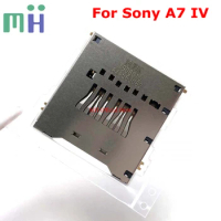 NEW A7IV A7M4 A74 SD Memory Card Reader Connector Slot Holder For Sony ILCE-7M4 ILCE7M4 A7 4 IV M4 Camera Repair Spare Part