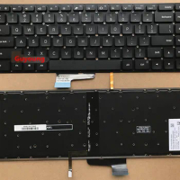 Laptop US English Keyboard for Xiaomi Mi notebook Pro 15.6 inch air laptop 9Z.NEJBV.101 NSK-Y31BV Black with backlit keyboard