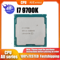 Used Intel Core i7 9700K 3.6 GHz Eight-Core Eight-Thread CPU Processor 12M 95W LGA 1151