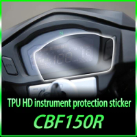 Applicable to Honda cbf150r high-definition scratch resistant instrument film scratch self-healing protection film retrofit sti