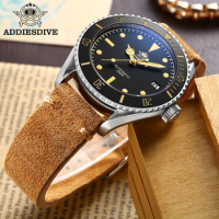 Addies Dive Men's Diving Watch AD2101 C3 Super Luminous Dial NH35 Automatic Watch Sapphire Crystal 316L Stainless Steel Watches