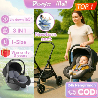 Kerusi Kereta Bayi 4 dalam 1 MAX 99KG Buaian Bayi Kerusi Pembawa Bayi Kerusi Keselamatan Kereta Kana