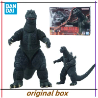 Bandai Figure model Ultraman SHM Godzilla 1972 Anime figures toys collectible Gift for children Genuine Brand new and unopened