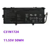 New C31N1724 Laptop Battery For ASUS ZenBook 13 UX331U UX331FAL U3100FAL UX331FALBH71 11.55V 50Wh 4210mAh