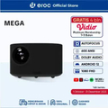 EROC MEGA Projector Full HD 900 ANSI Lumens, Proyektor Rumahan dengan Android OS dan Auto Focus
