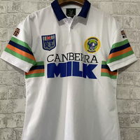 Raiders Rugby Jersey retro rugby jersey mens short-sleeved sports shirt