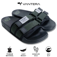 PROMO - VANTERA - SLAYER BLACK SANDAL SLIPPER SANDAL UNISEX SANDAL PRIA