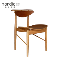 【北歐櫥窗】House of Finn Juhl Reading Chair 閱讀椅(橡木 / 胡桃木 / 木層板座墊)