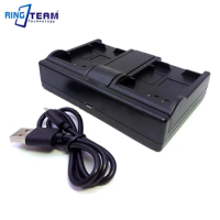 NP-FW50 Battery Dual Charger for Sony Alpha NEX F3 6 5 C3 C5 7 SLT-A55 A3000 A3500 A5000 A5100 A6000 ILCE QX1ZV-E10 Camera