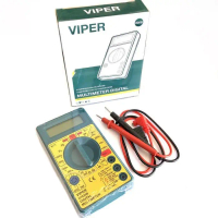 Ampere Volt Ohm AVO Meter Multimeter Multitester Digital Viper DT830B