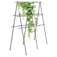 Cucumber Trellis Garden Support Stake Plant Trellis A-Frame Raised Bed Trellis Foldable Outdoor Plant Grow Support for Tomato