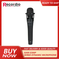 GAM-E300P Sound Card Microphone Karaoke Wired Mic Live Dedicated 3.5mm Dynamic Handheld Wholesale Microphone