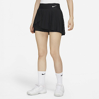 Nike AS W NKCT DF ADVTG SKIRT PLTD [DR6850-010] 女 網球裙 短裙 黑