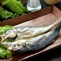 【金澤旬鮮屋】薄鹽漬黃金竹筴魚一夜干12片(165g/片)