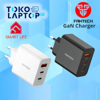 Fantech GaN Charger 65Watt CWG301 Fast Charging Power Plus 3-Ports