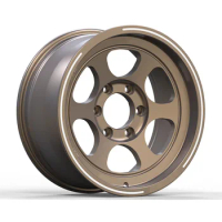 for China factory forged wheels 15 16 17 inch 6 holes for wheels car wheels alloy rims