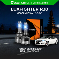 LUXFIGHTER R30 H4 LAMPU PNP LED MOBIL HONDA CIVIC FB 2013