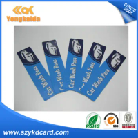 500pcs High temperature resistant H3 9654 PET rfid sticker card window tag /windshield tag