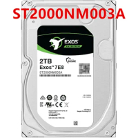 Original New HDD For Seagate 2TB 3.5" SAS 12 Gb/s 128MB 7200RPM For Internal HDD For Enterprise Class HDD For ST2000NM003A