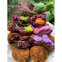 Bola Bola Ubi Coklat Lumer Varian Rasa isi 10 pcs ( Frozen )