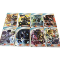 8Pcs/set Diy Self-Control Pokemon Ptcg Trainer Japanese Version Collection Card Coarse Flash Technology Card Toy Gift