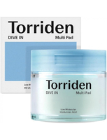 [TORRIDEN] Dive-in Low Molecular Hyaluronic Acid Multi Pad 80ea มอยส์เจอร์ไรเซอร์  Vegan Hyaluronic 